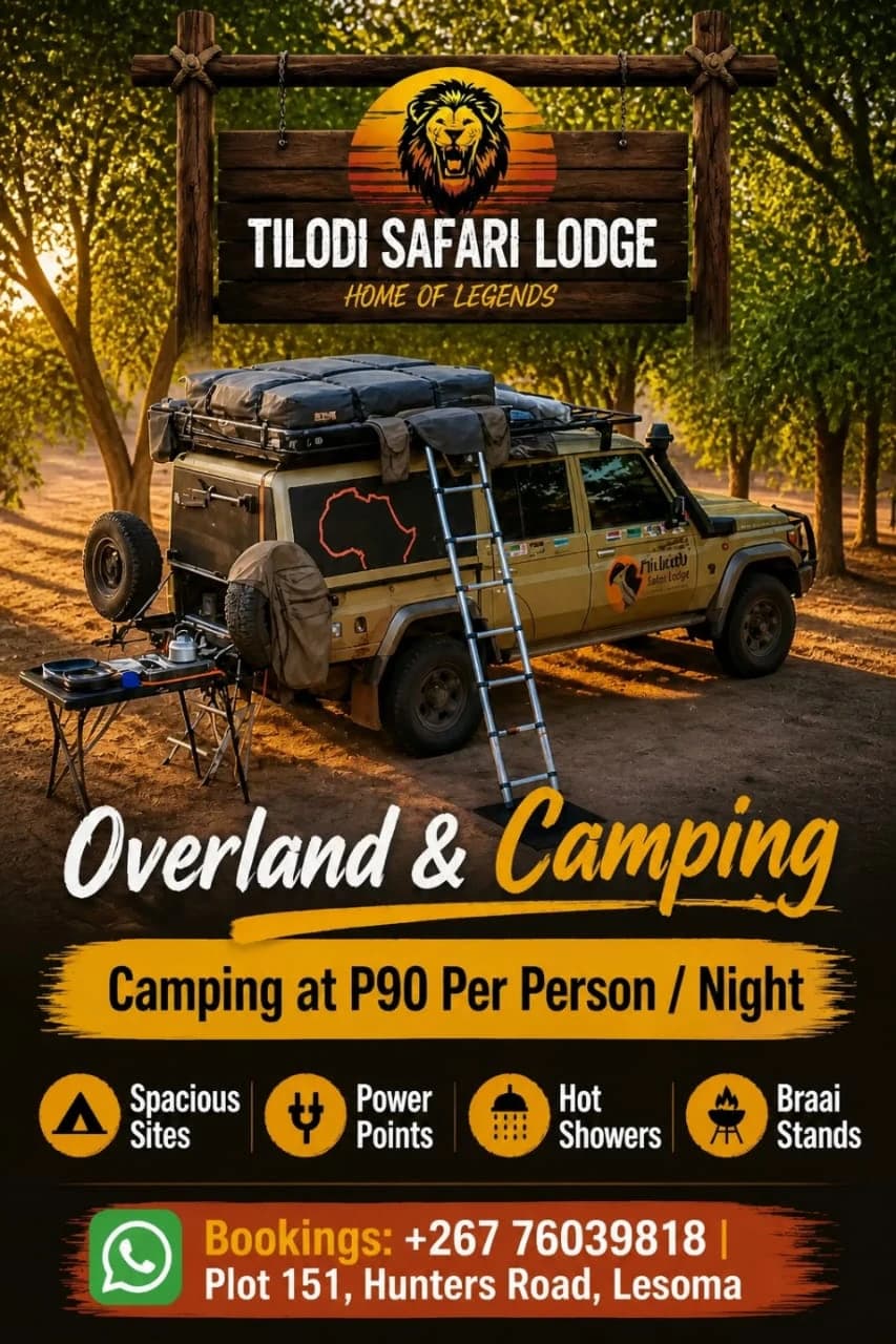 Overland and camping at P90 per person poster